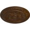 Ekena Millwork Exeter Ceiling Medallion (Fits Canopies up to 3 1/8"), 17 3/4"OD x 1 1/8"P, Root Beer Crackle CM17EXRBC - alternate 2
